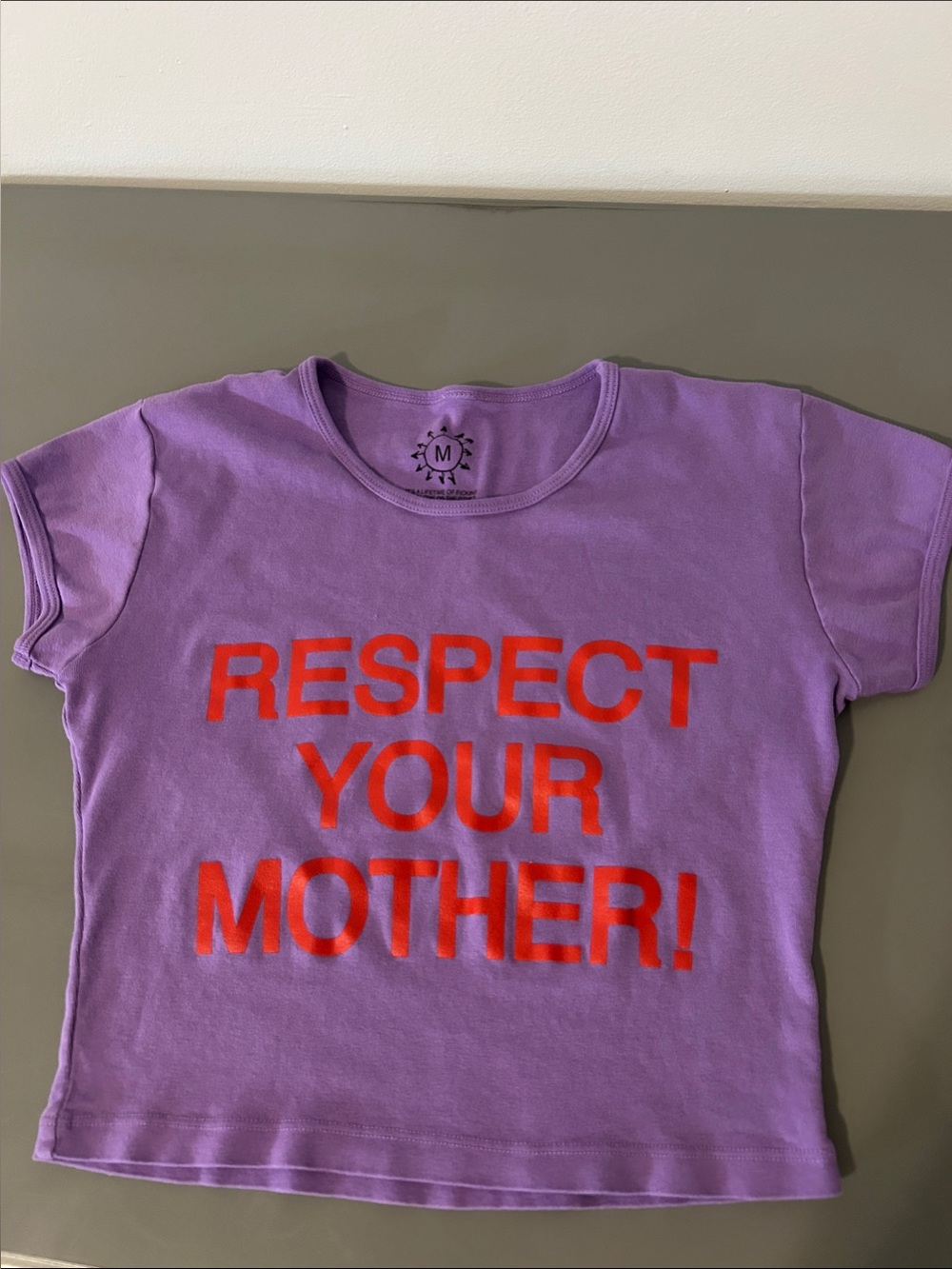 Harry Styles Respect Your Mother baby tee